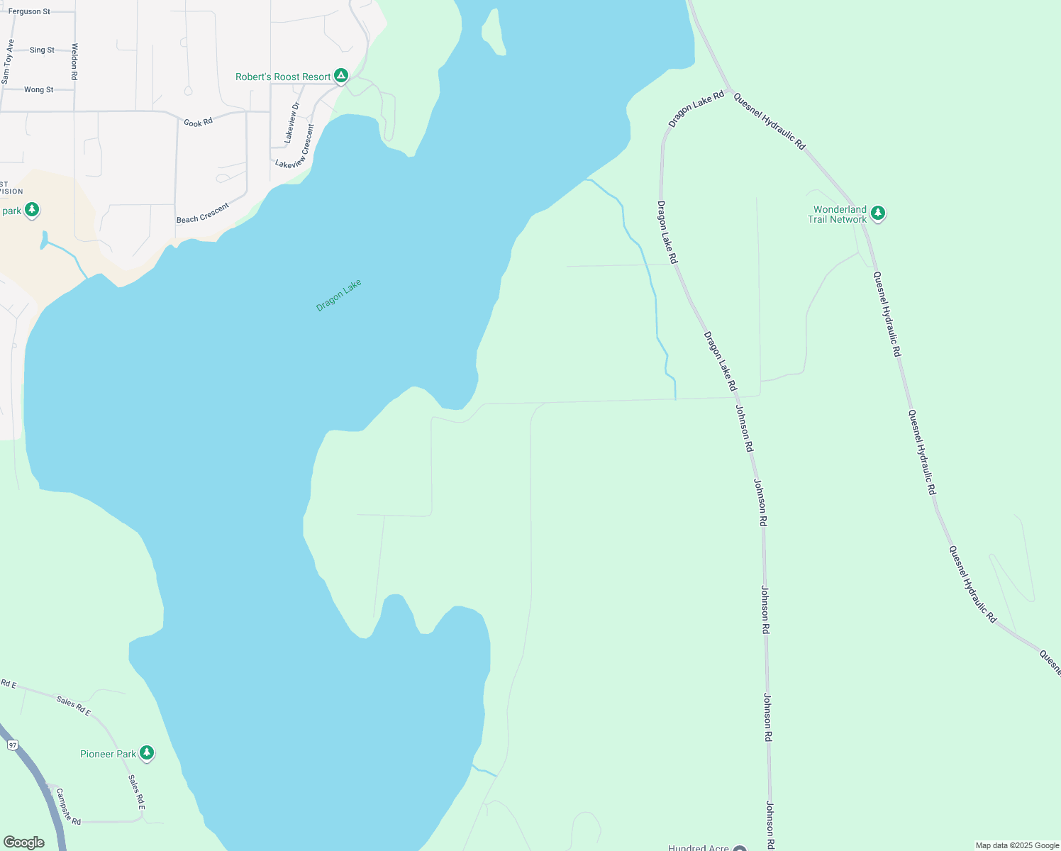 1400 Dragon Lake Road, Quesnel BC Walk Score