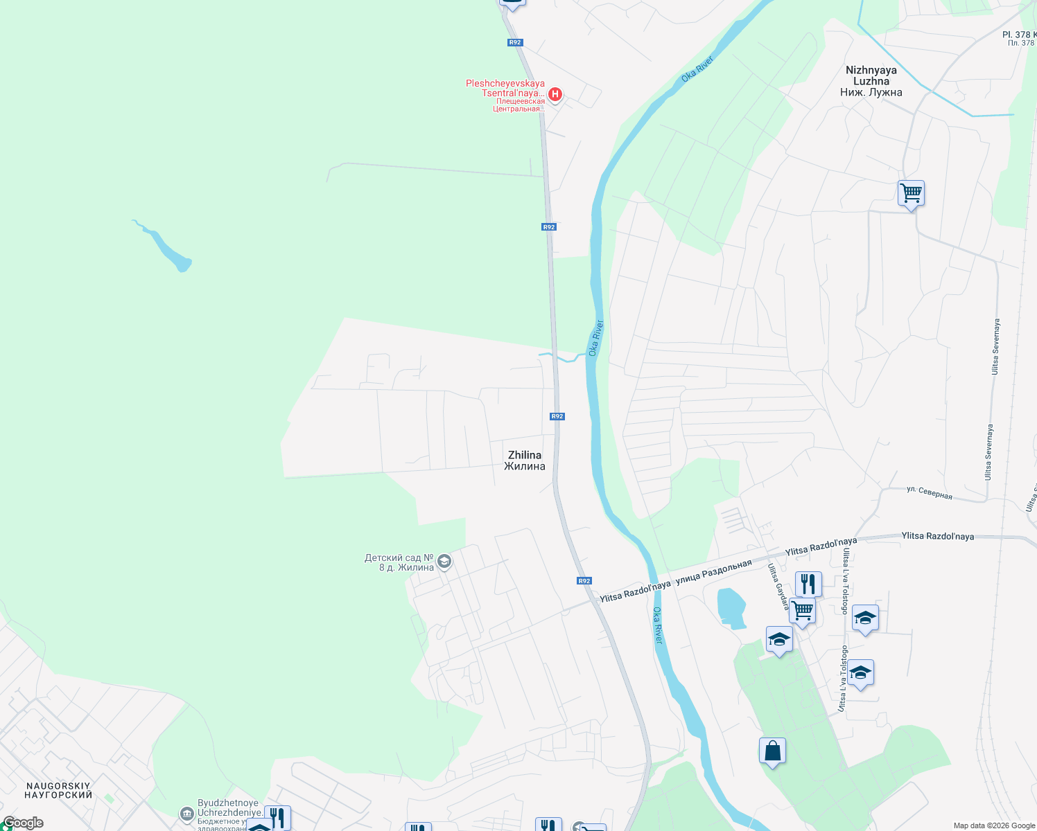 map of restaurants, bars, coffee shops, grocery stores, and more near in 