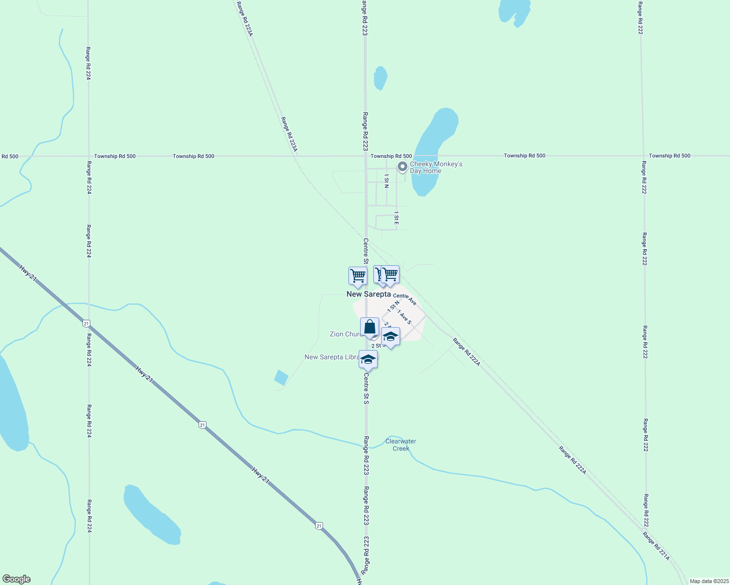 New Sarepta AB Walk Score