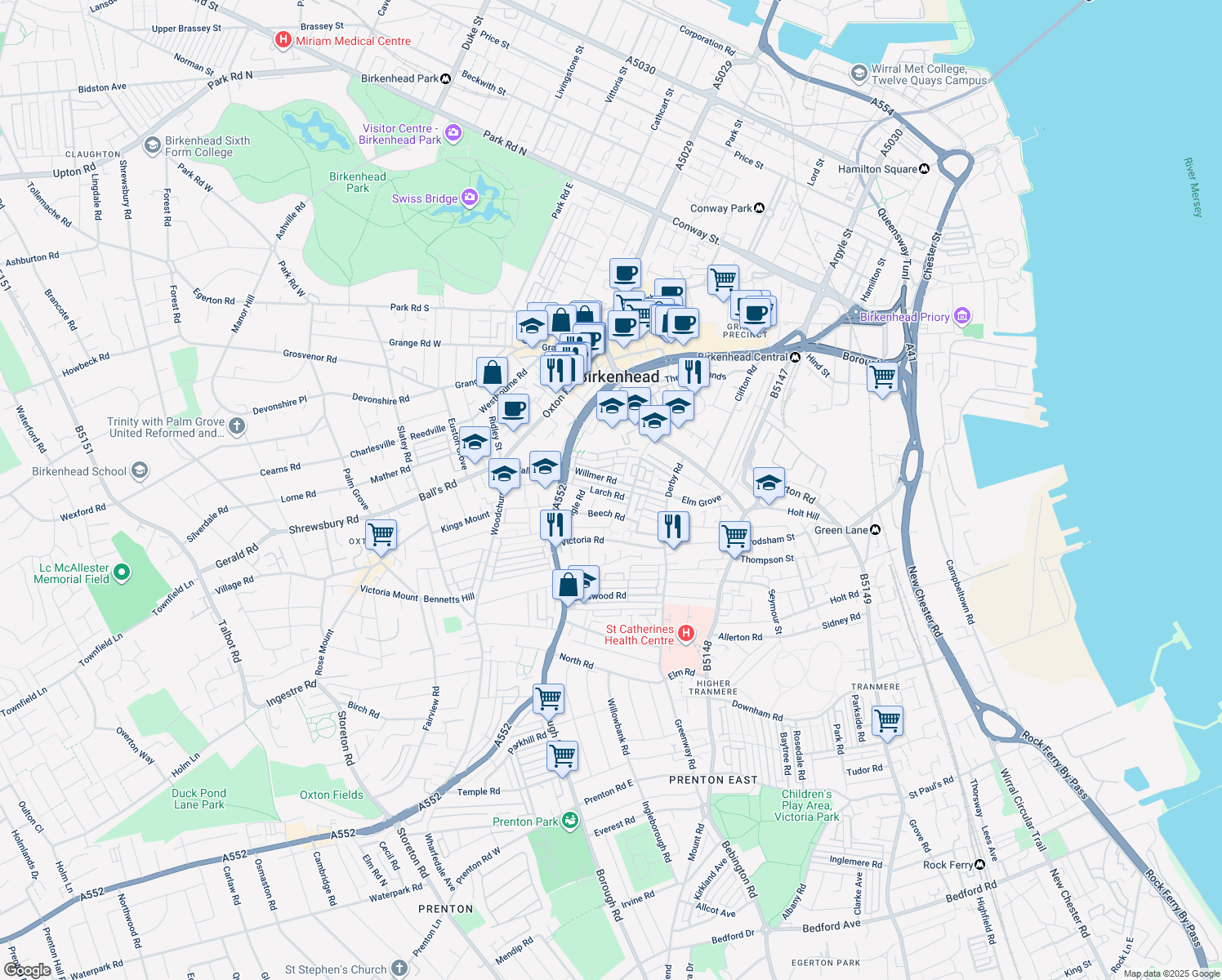 Larch Road, Merseyside England Walk Score