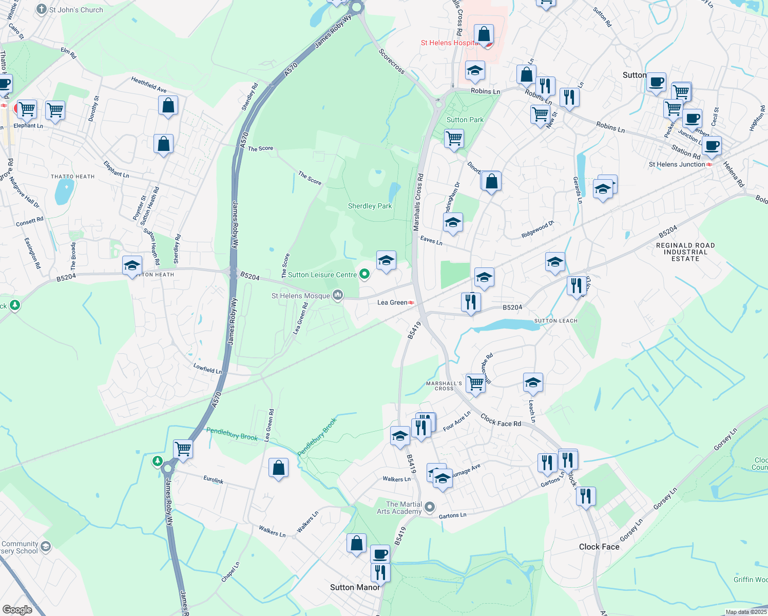 33 Old Elton Head Road, Merseyside England Walk Score
