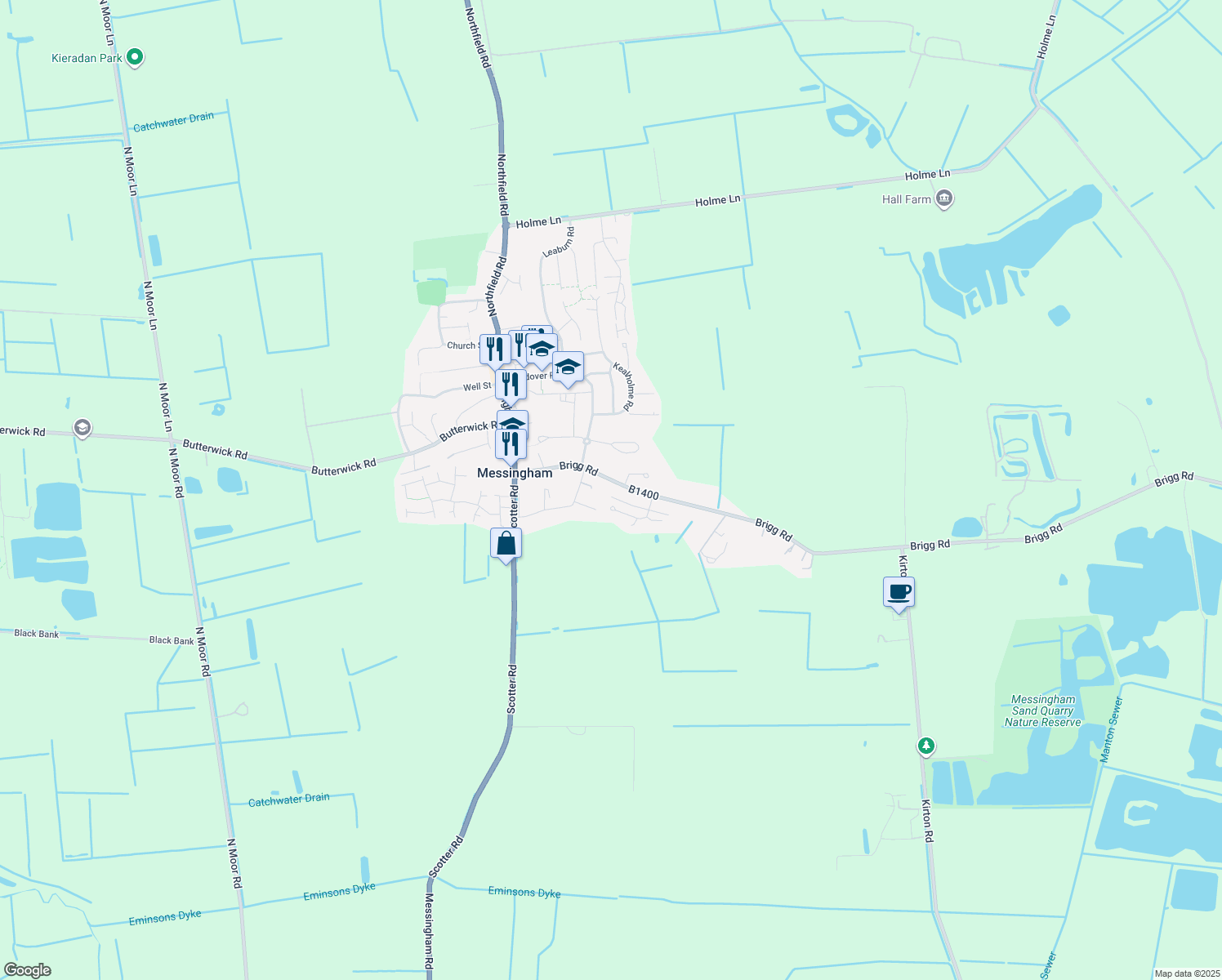 Brigg Road, Messingham England Walk Score
