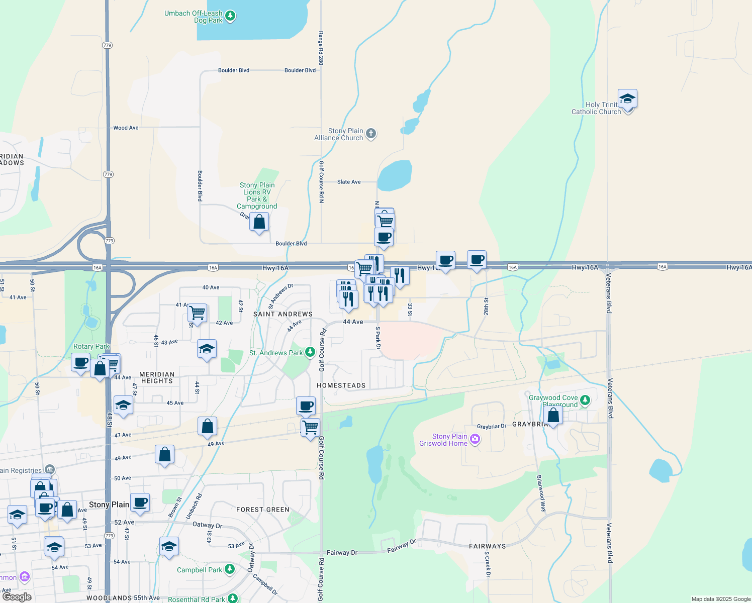 4300 South Park Drive, Stony Plain AB Walk Score