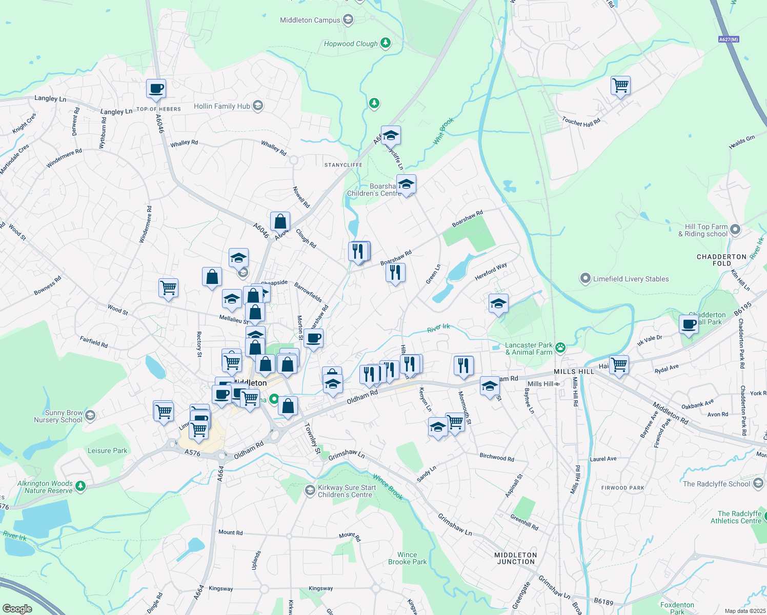 Jubilee Road, Middleton England Walk Score