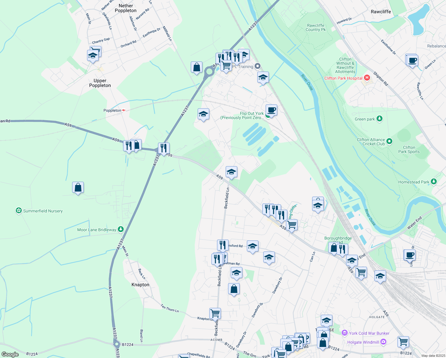 Boroughbridge Road, York England Walk Score