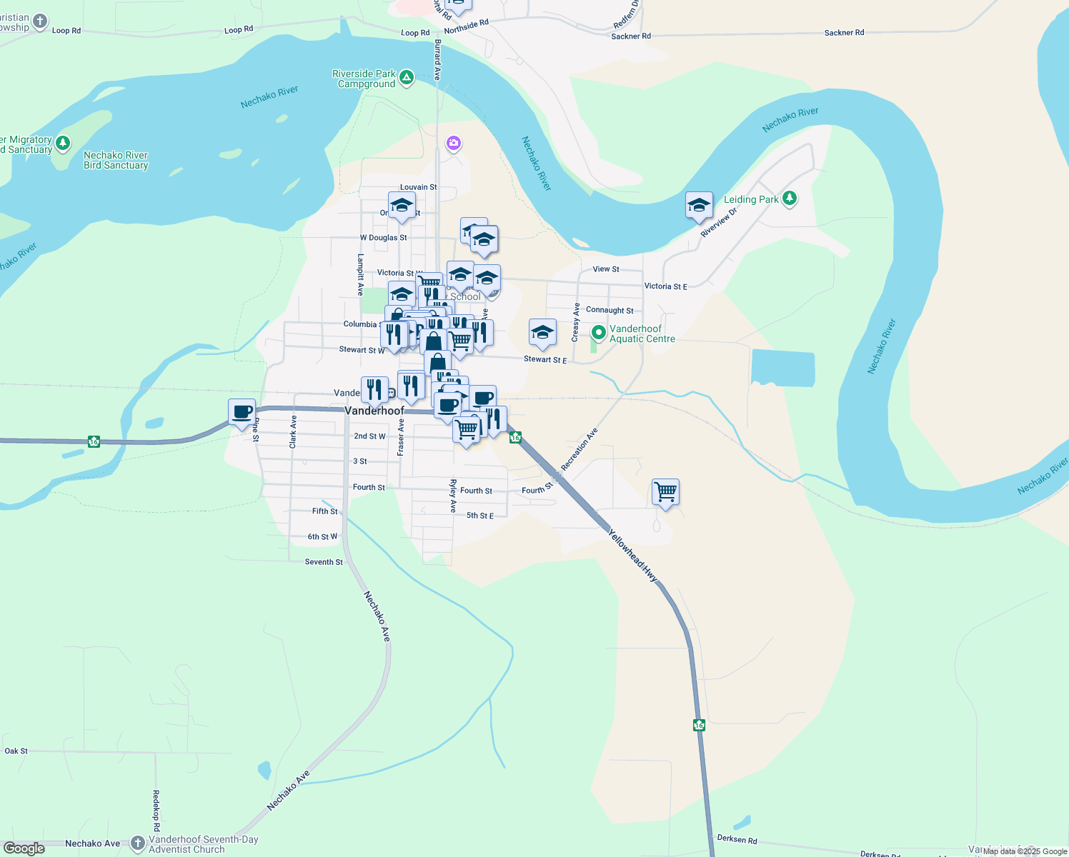 188 Stewart Street East, Vanderhoof BC Walk Score