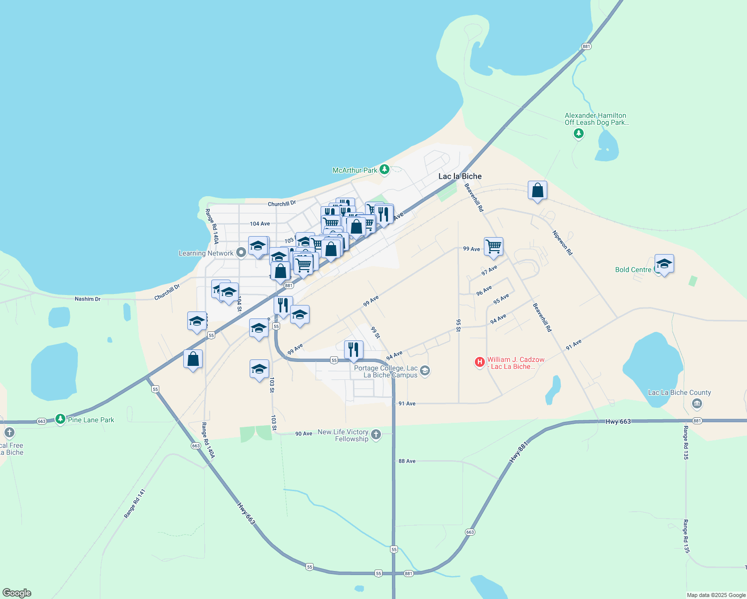 95119827 99 Avenue, Lac la Biche AB Walk Score