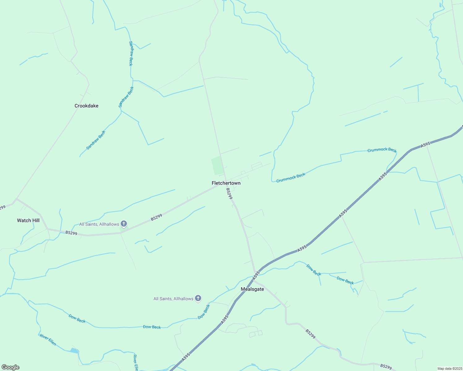 map of restaurants, bars, coffee shops, grocery stores, and more near 12 West Street in Fletchertown