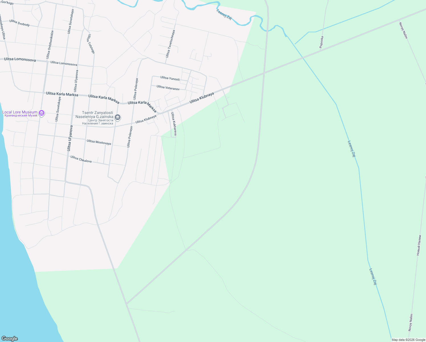 map of restaurants, bars, coffee shops, grocery stores, and more near in Zainsk