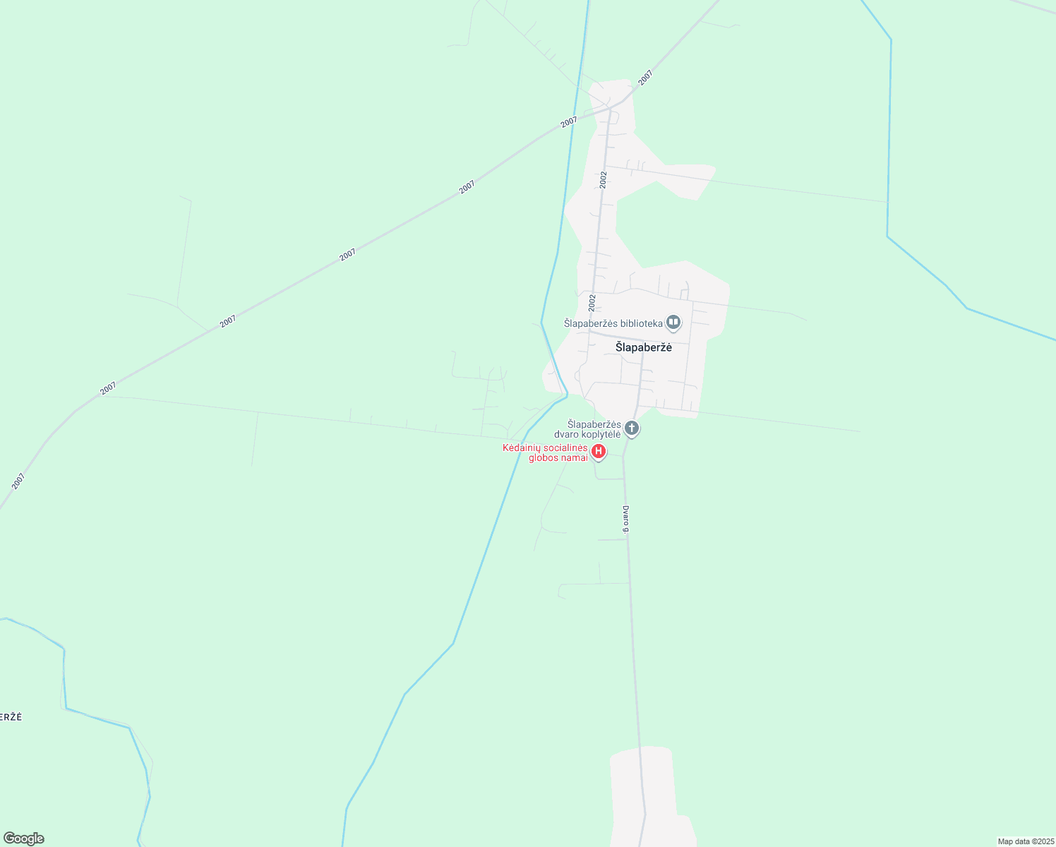 map of restaurants, bars, coffee shops, grocery stores, and more near in Šlapaberžė