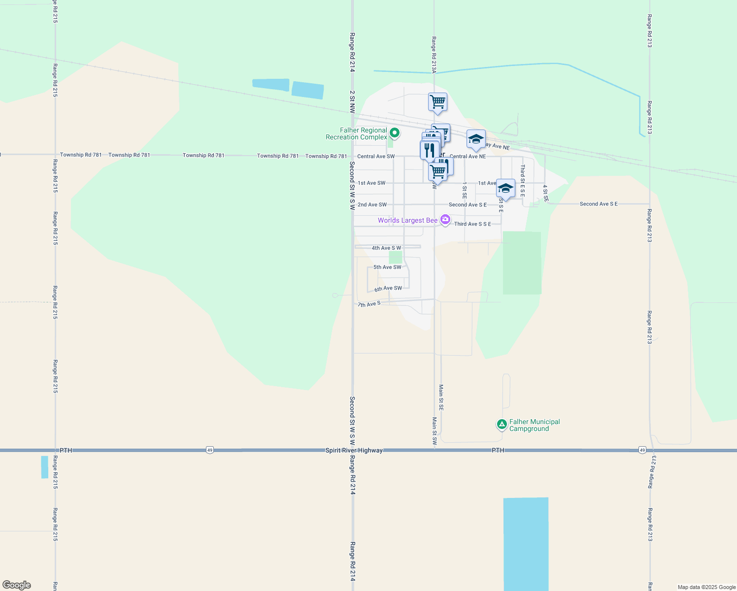 Township Road 781, Falher AB Walk Score