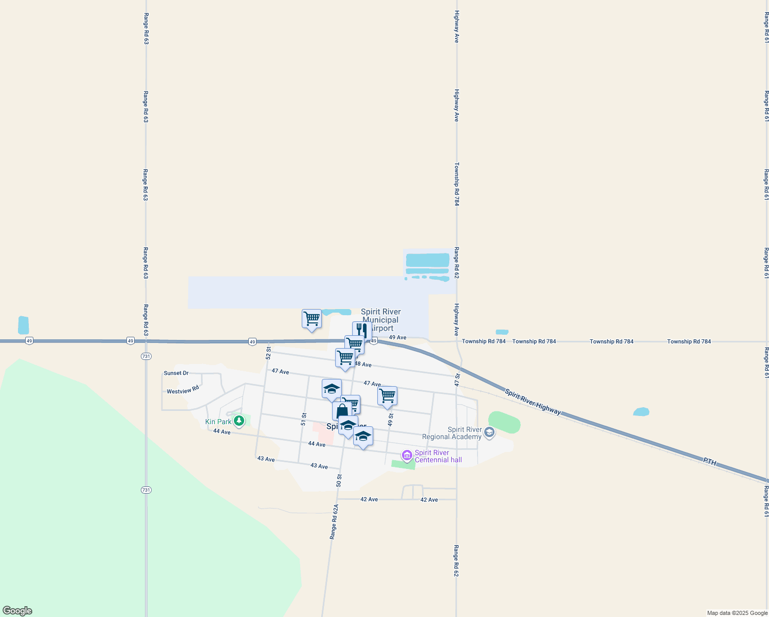 4403 48 Street, Spirit River AB Walk Score