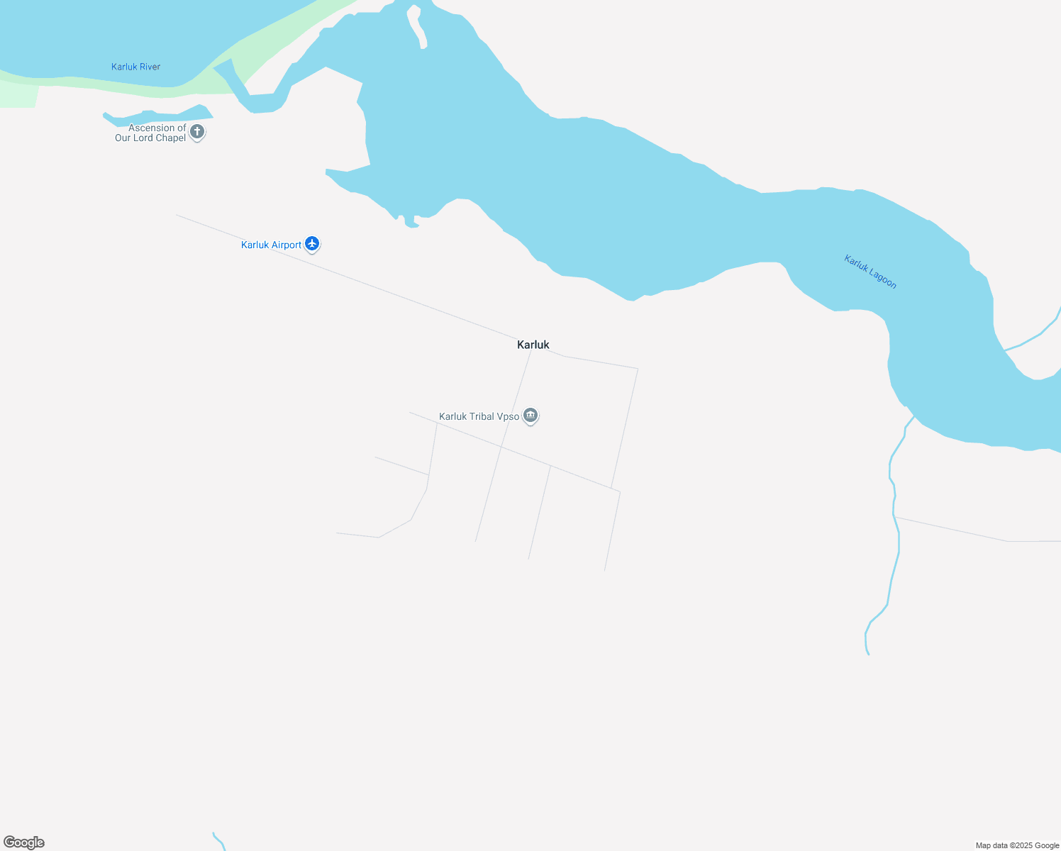 map of restaurants, bars, coffee shops, grocery stores, and more near in Karluk