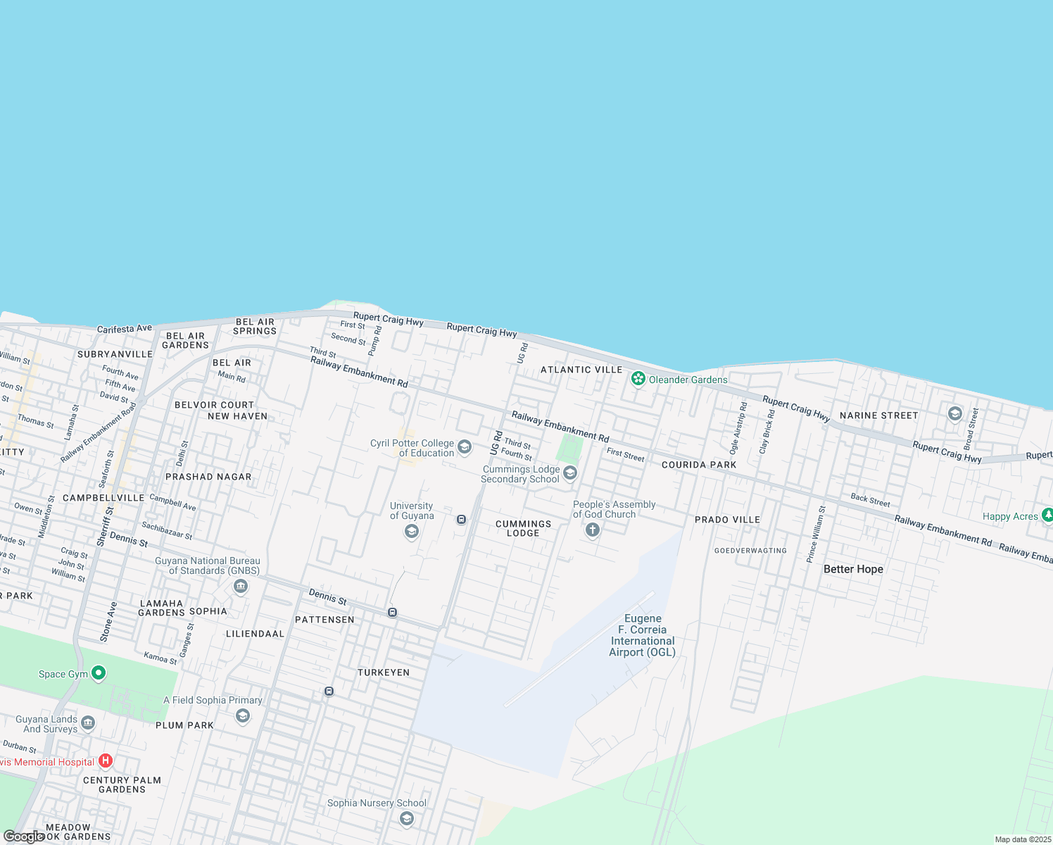 map of restaurants, bars, coffee shops, grocery stores, and more near in Georgetown