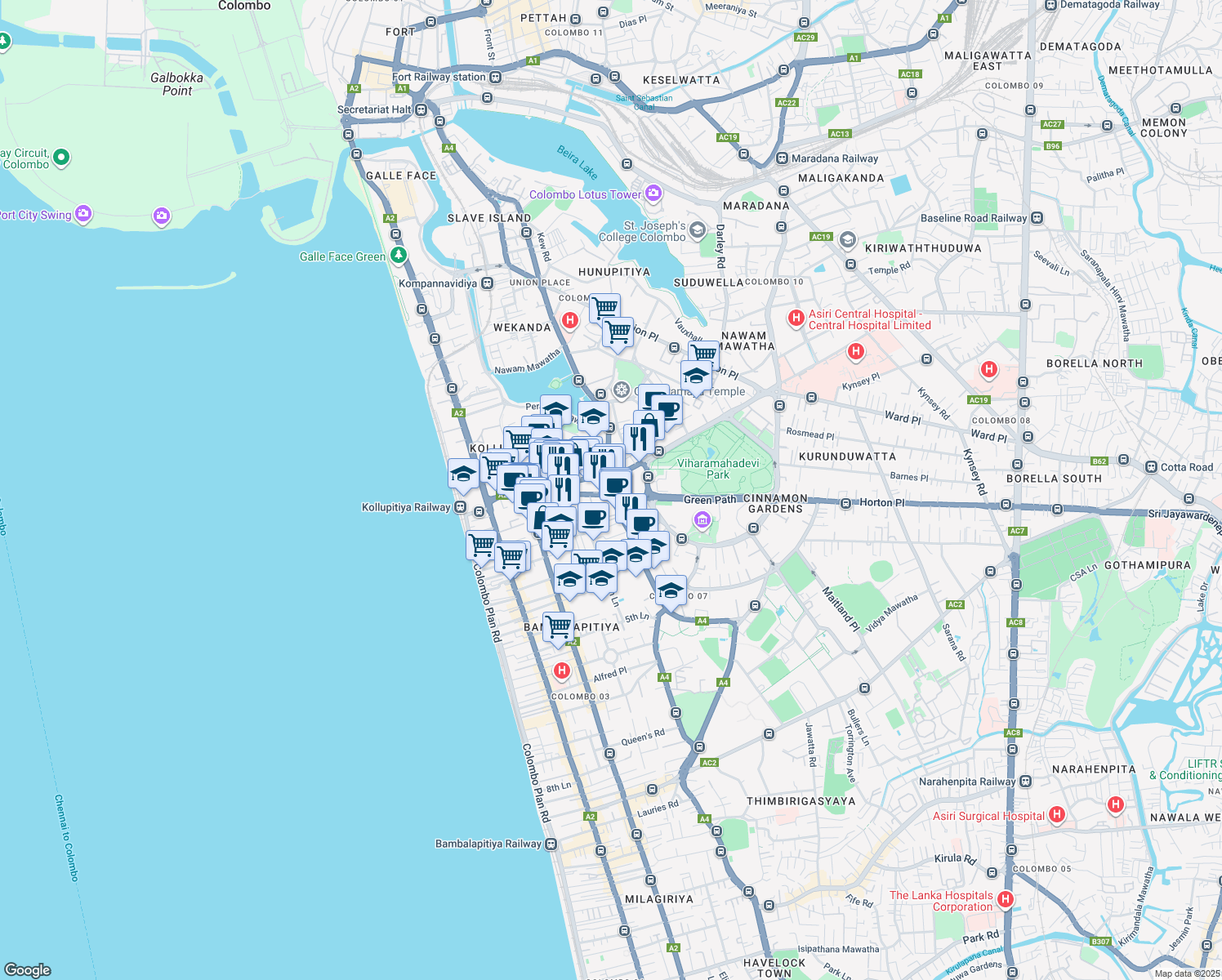 7 Flower Road, Colombo WP Walk Score