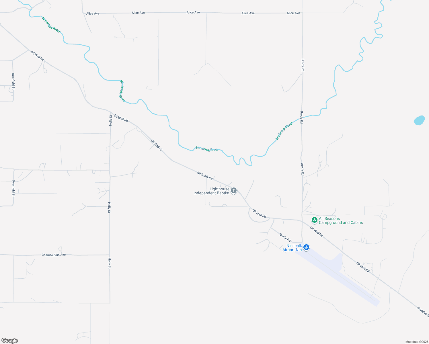 map of restaurants, bars, coffee shops, grocery stores, and more near 64460 Oil Well Road in Ninilchik