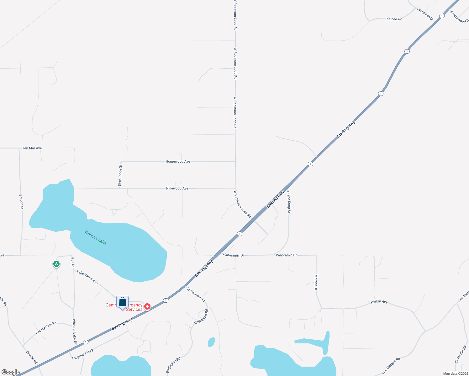 map of restaurants, bars, coffee shops, grocery stores, and more near 38290 Pinewood Avenue in Sterling