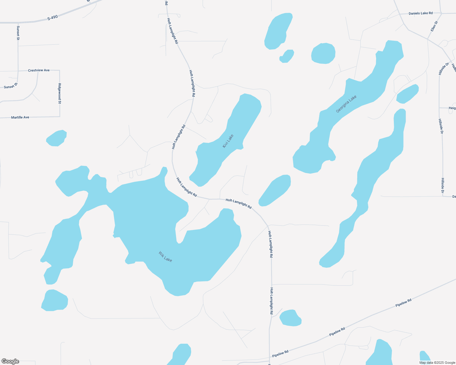 map of restaurants, bars, coffee shops, grocery stores, and more near 50210 Silverspring Ln in Kenai