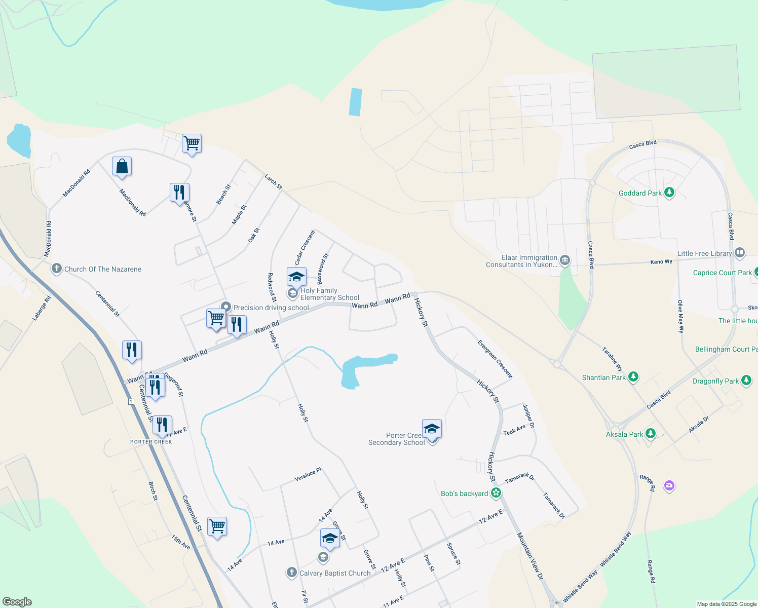 100 Wann Road, Whitehorse YT Walk Score