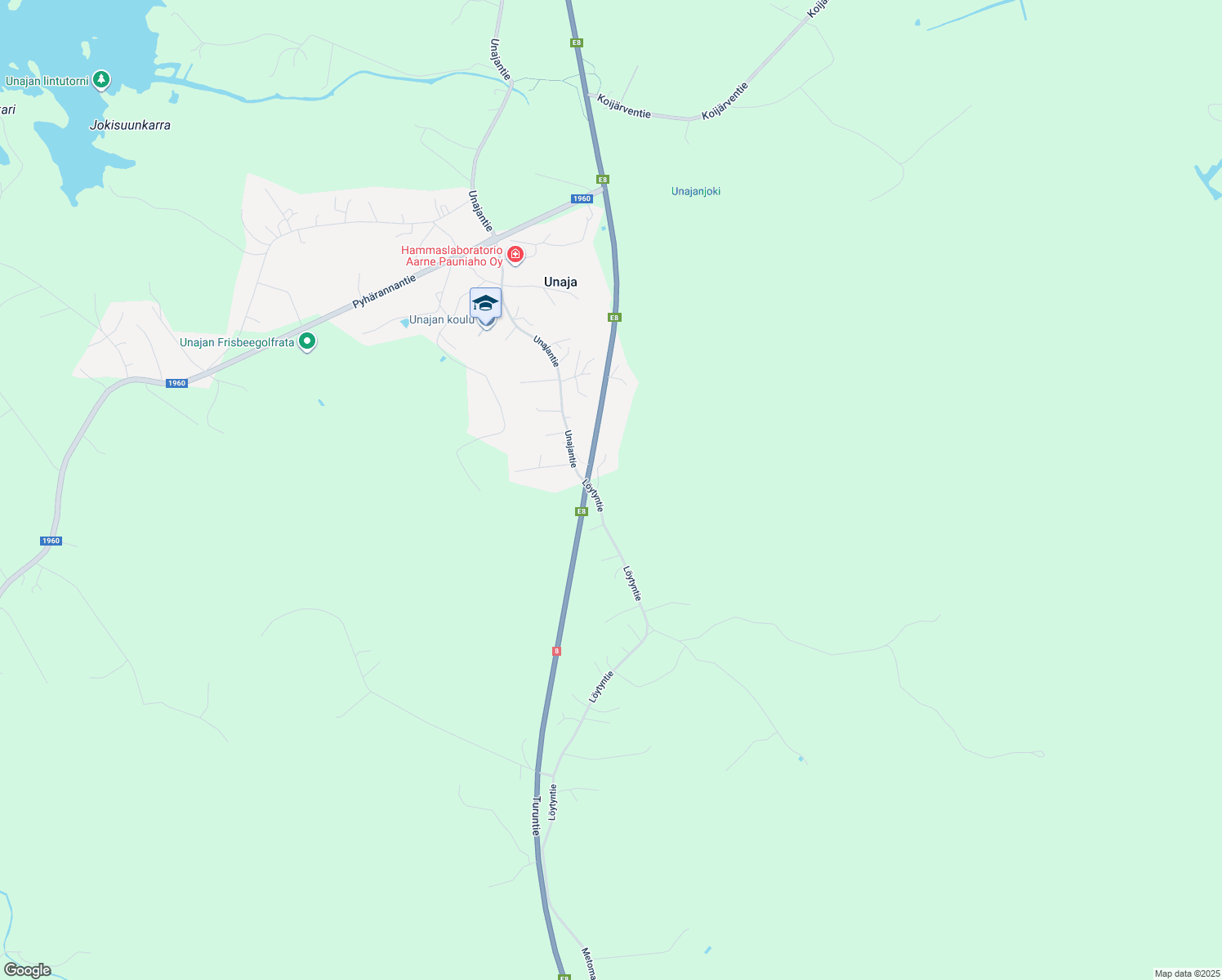 map of restaurants, bars, coffee shops, grocery stores, and more near in Rauma