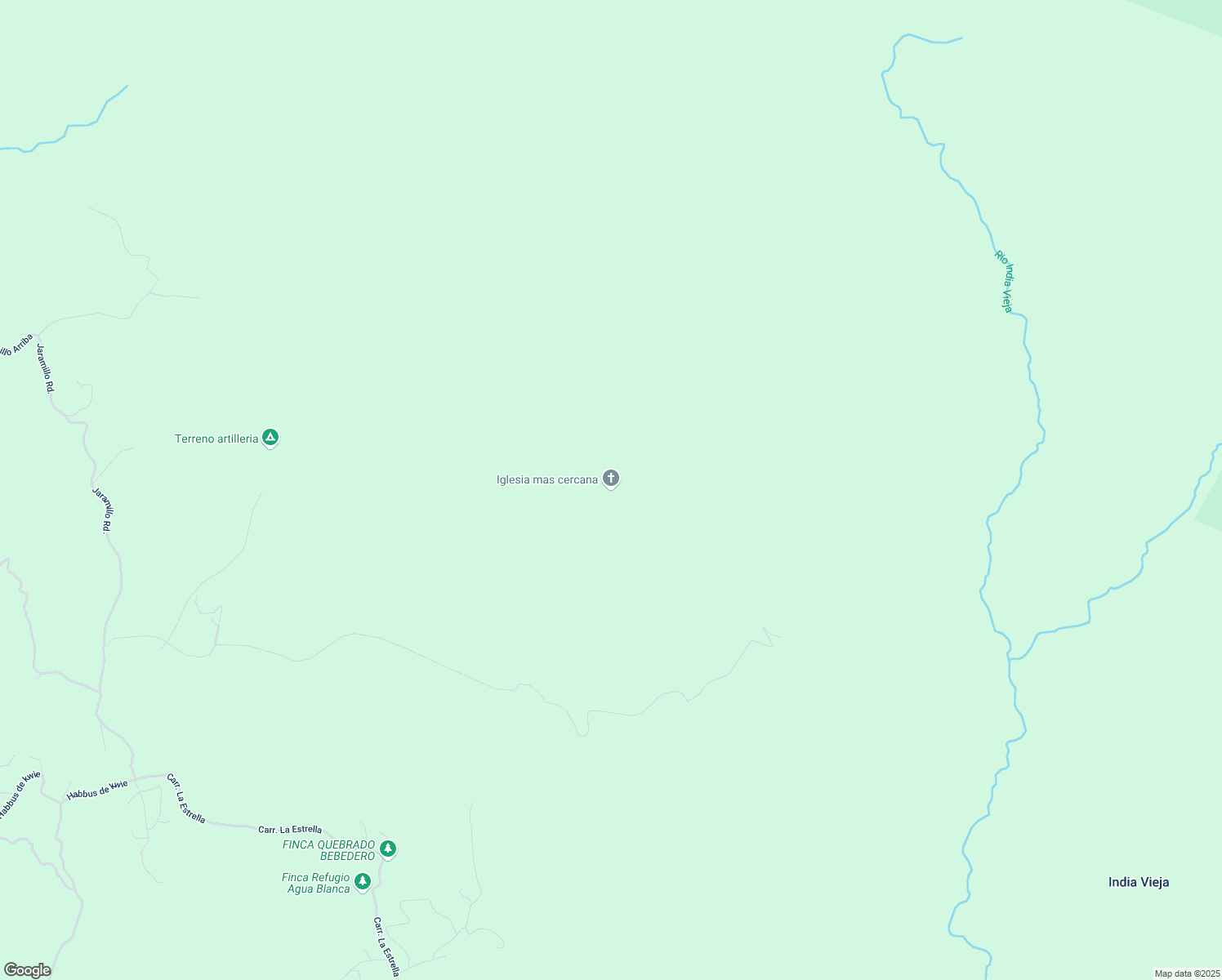 map of restaurants, bars, coffee shops, grocery stores, and more near in Jaramillo