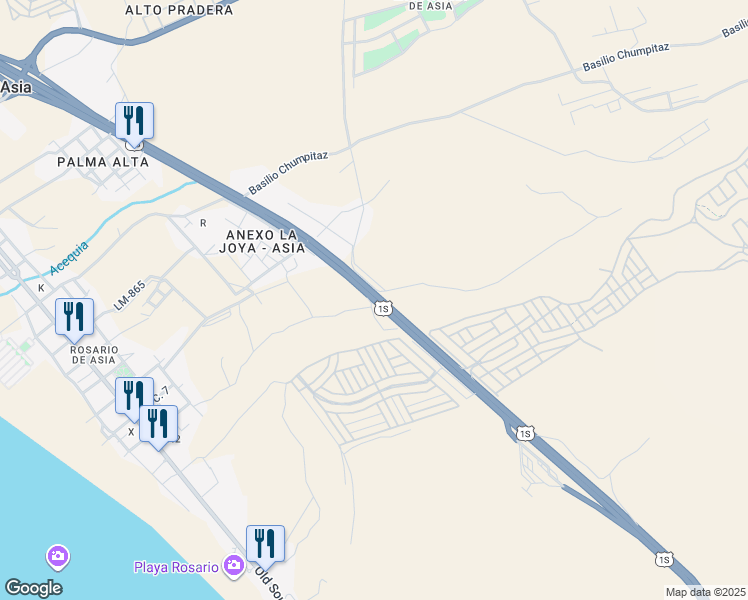 map of restaurants, bars, coffee shops, grocery stores, and more near in 