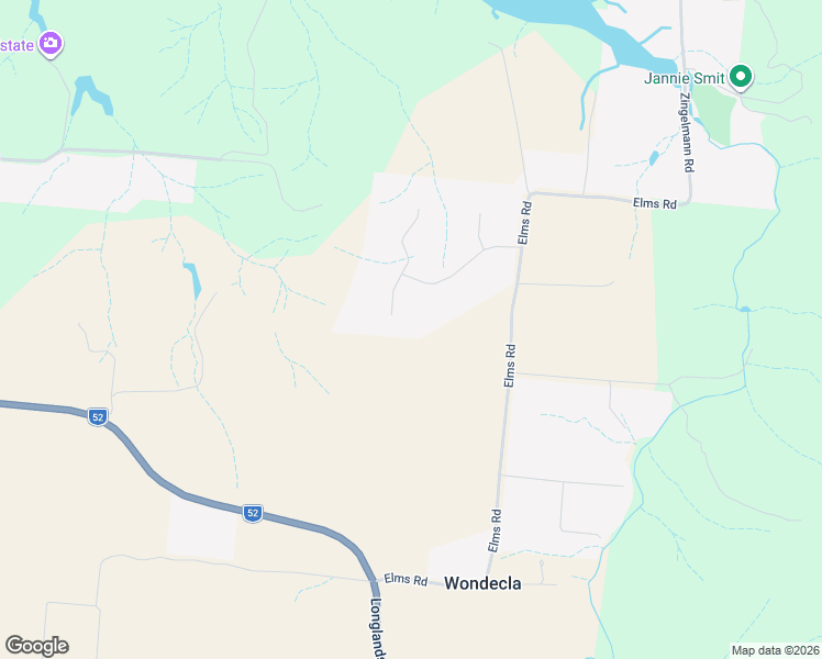 map of restaurants, bars, coffee shops, grocery stores, and more near 51 Dielhof Drive in Wondecla