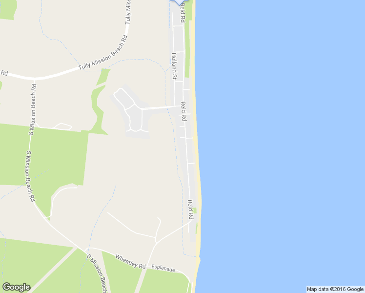 map of restaurants, bars, coffee shops, grocery stores, and more near 59 Reid Road in Wongaling Beach