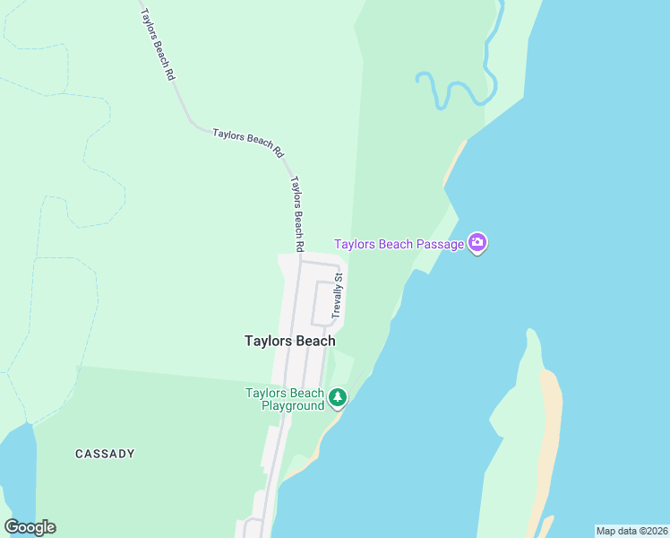 map of restaurants, bars, coffee shops, grocery stores, and more near 14 Herring Street in Taylors Beach
