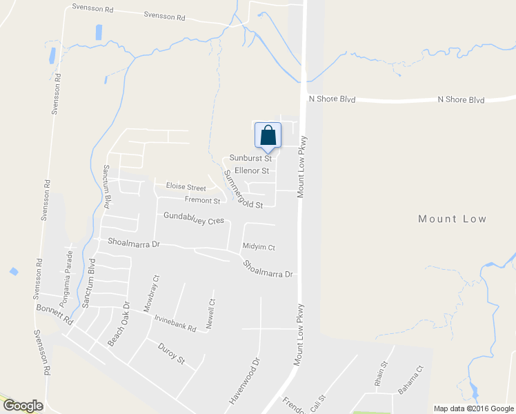 map of restaurants, bars, coffee shops, grocery stores, and more near LOT 20 Summergold Street in Mount Low