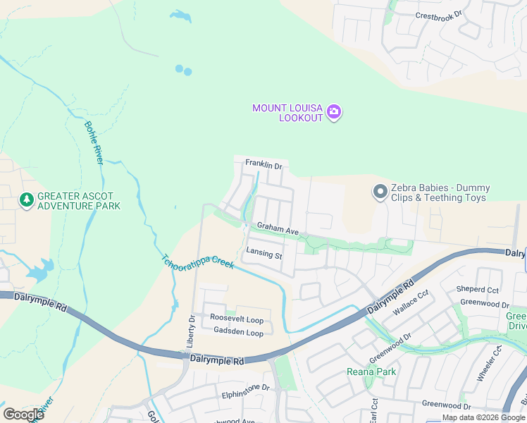 map of restaurants, bars, coffee shops, grocery stores, and more near 8 Pierce Street in Mount Louisa
