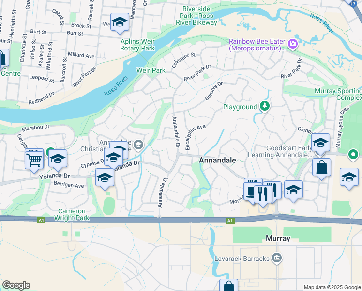 67 Annandale Drive, Townsville QLD Walk Score