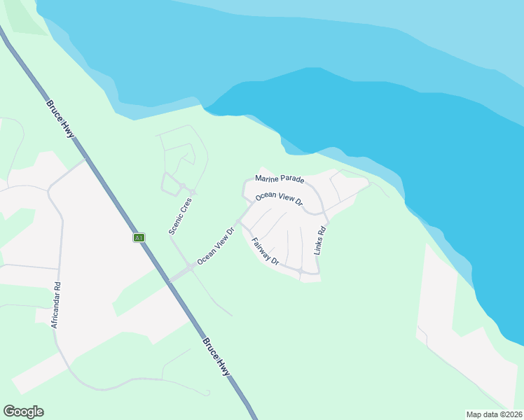 map of restaurants, bars, coffee shops, grocery stores, and more near 13 Sunshine Court in Bowen