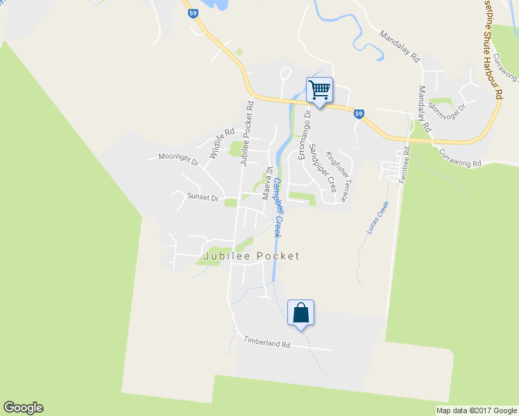 map of restaurants, bars, coffee shops, grocery stores, and more near 9 Sabel Boulevard in Jubilee Pocket