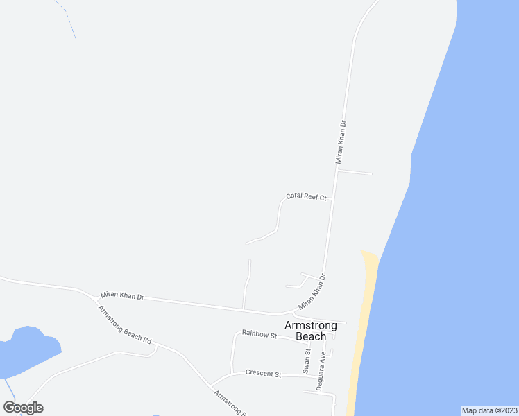 map of restaurants, bars, coffee shops, grocery stores, and more near LOT 12 CORAL REEF Drive in Armstrong Beach