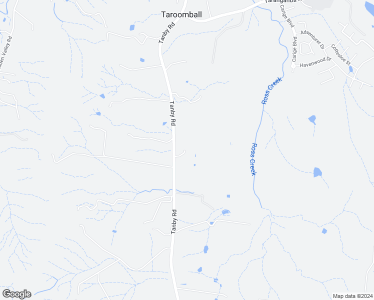 map of restaurants, bars, coffee shops, grocery stores, and more near 393 Tanby Road in Taroomball