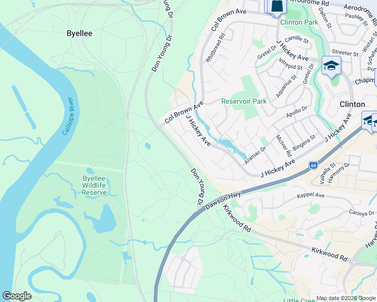 map of restaurants, bars, coffee shops, grocery stores, and more near 30 Dartmouth Close in Clinton