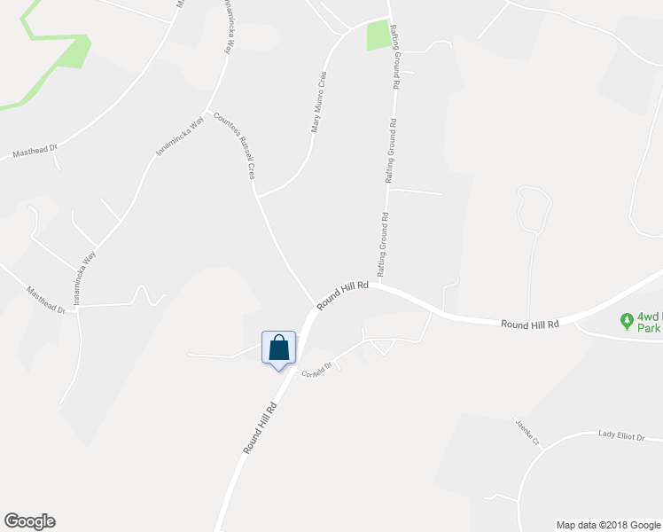 map of restaurants, bars, coffee shops, grocery stores, and more near 2649 Round Hill Road in Agnes Water