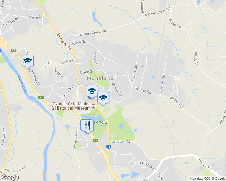map of restaurants, bars, coffee shops, grocery stores, and more near 2 Lehn Court in Monkland