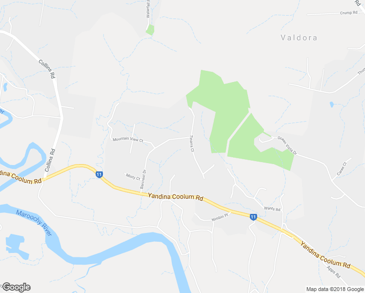 map of restaurants, bars, coffee shops, grocery stores, and more near 56 Barcrest Drive in Maroochy River