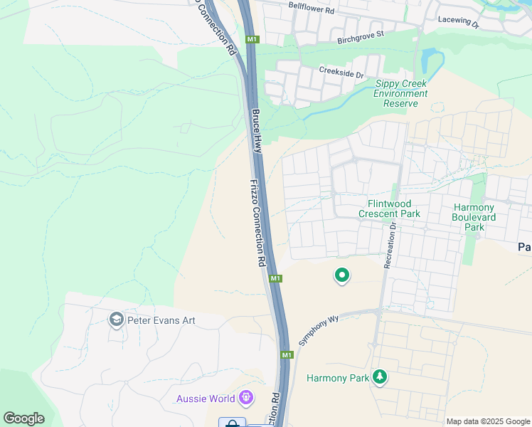 map of restaurants, bars, coffee shops, grocery stores, and more near 6324 Bruce Highway in Palmview