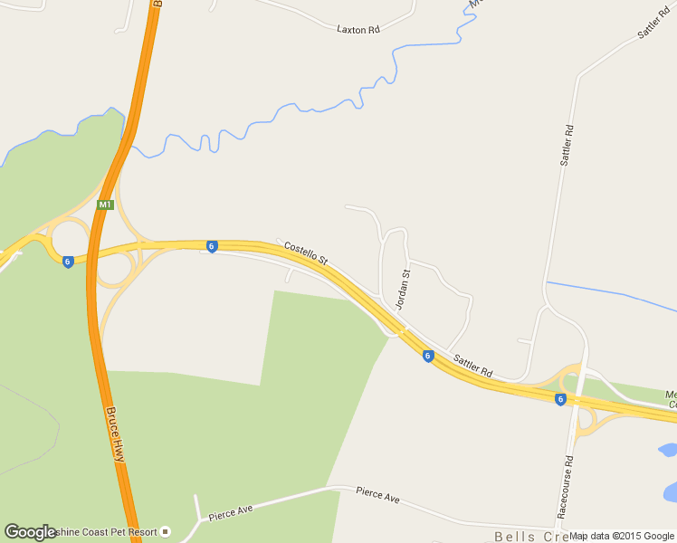map of restaurants, bars, coffee shops, grocery stores, and more near Costello Street in Meridan Plains