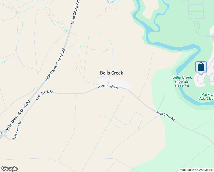 map of restaurants, bars, coffee shops, grocery stores, and more near Bells Creek Road in Bells Creek