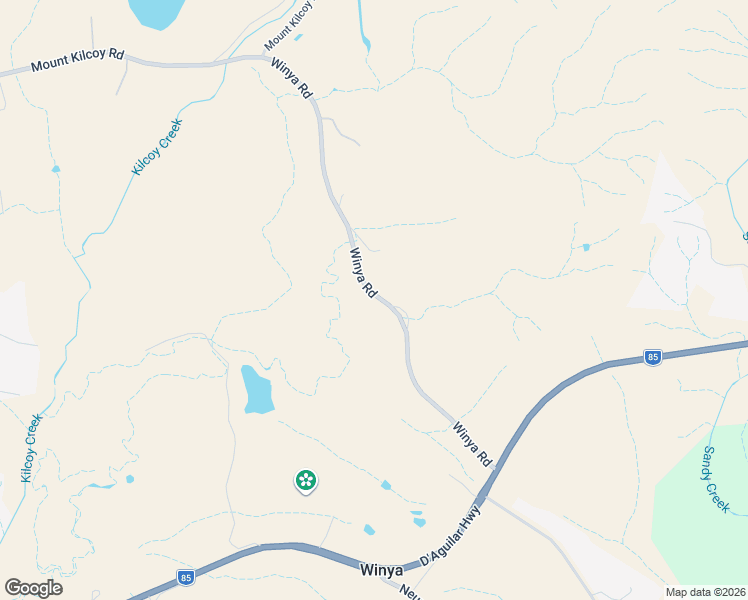 map of restaurants, bars, coffee shops, grocery stores, and more near 249 Winya Rd in Winya