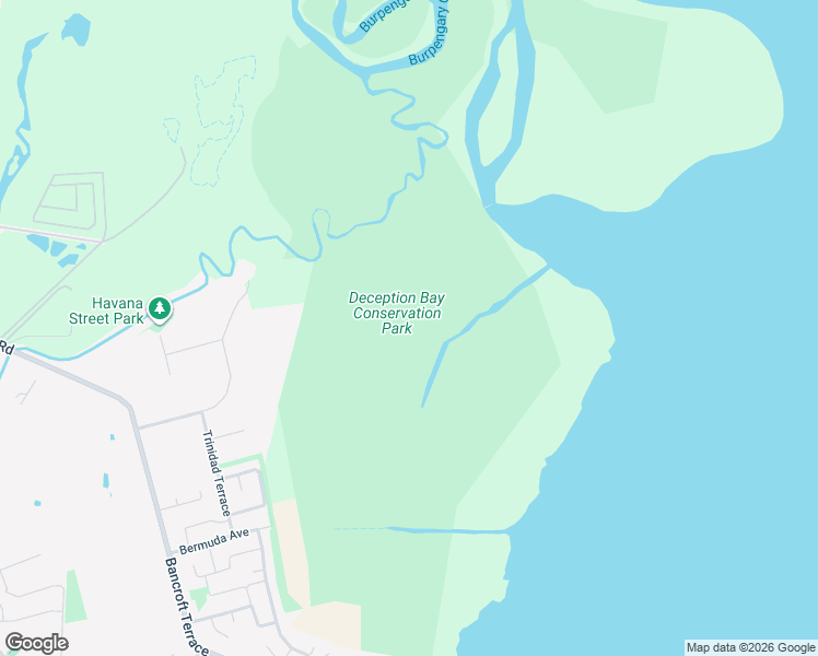 map of restaurants, bars, coffee shops, grocery stores, and more near in Deception Bay