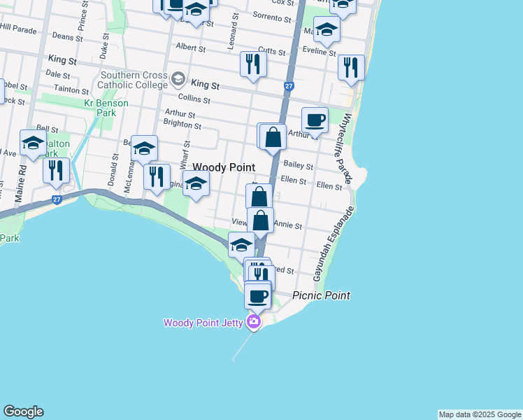 113 Oxley Avenue, Brisbane QLD Walk Score