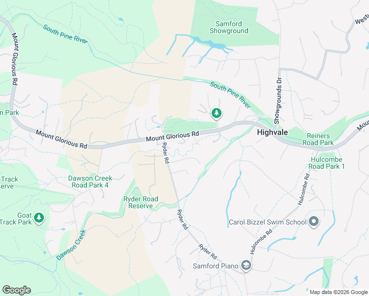 map of restaurants, bars, coffee shops, grocery stores, and more near 781 Mount Glorious Road in Highvale