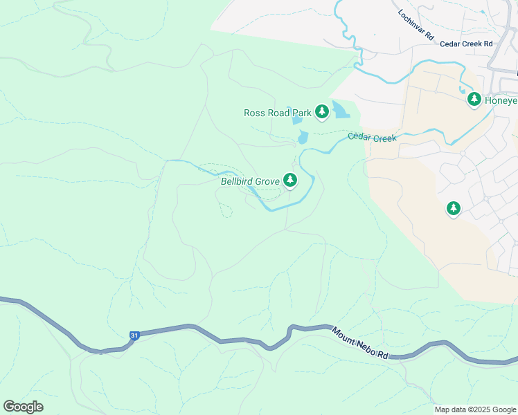 map of restaurants, bars, coffee shops, grocery stores, and more near in Enoggera Reservoir