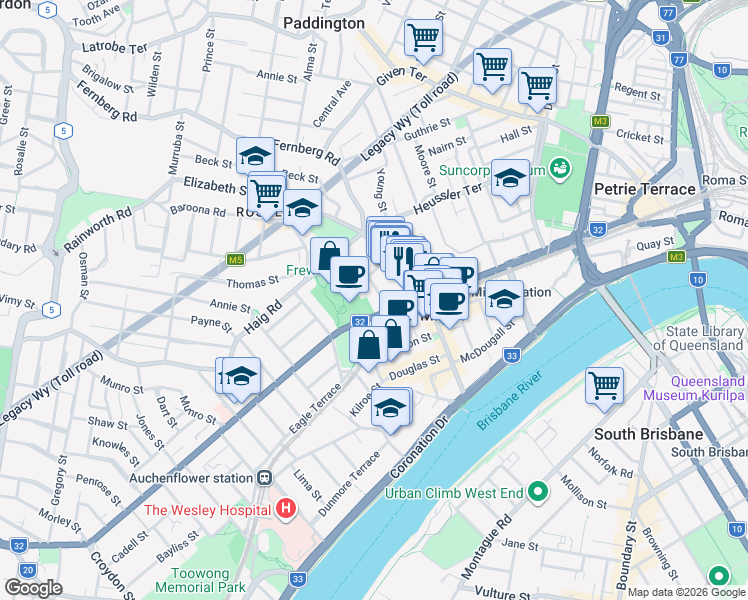 map of restaurants, bars, coffee shops, grocery stores, and more near 10 Wight Street in Milton