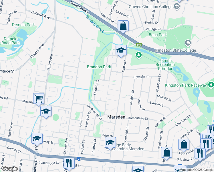 map of restaurants, bars, coffee shops, grocery stores, and more near 40 Ashmore Close in Marsden